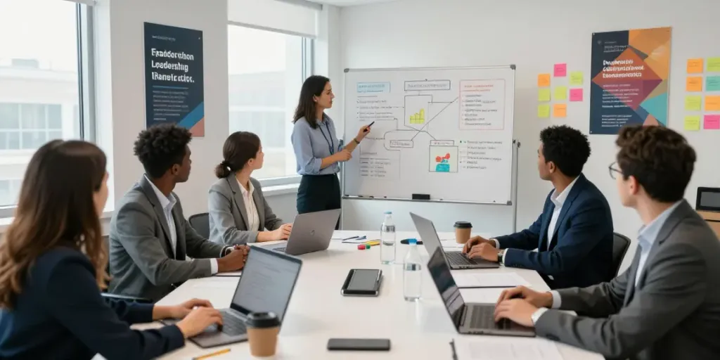 Engaging corporate leadership training Connecticut focused on team collaboration and professional development.
