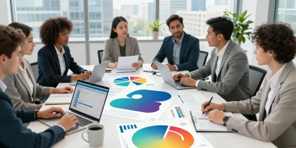 Payday Loans Co Calgary financial advisors collaborating in a consulting office