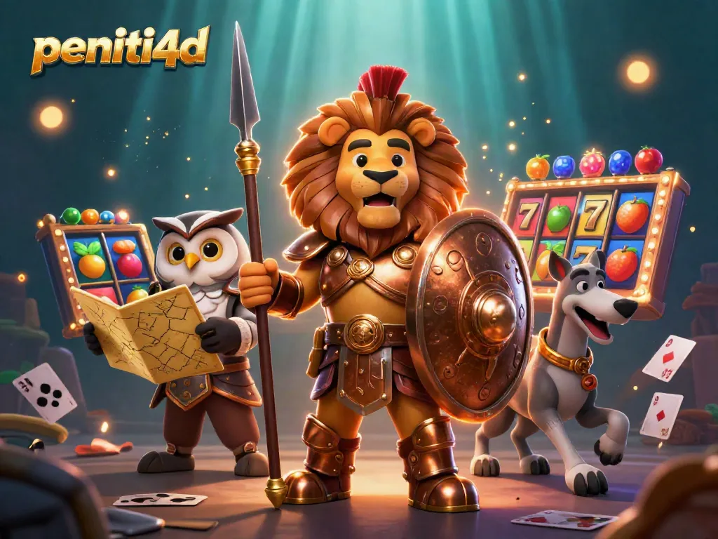 Nikmati permainan slot di platform peniti4d dengan berbagai simbol keberuntungan dan hadiah yang menanti!
