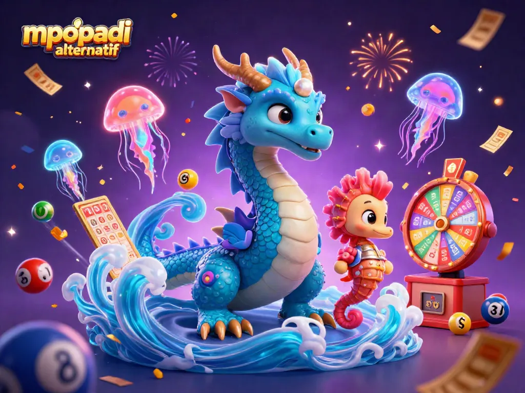 Engage in exciting play with mpopadi alternatif while colorful lottery elements and dynamic characters create a vibrant casino atmosphere